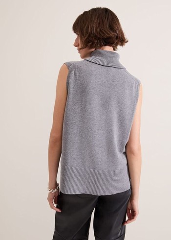 Phase Eight Rachelle Grey Knitwear Grey Canada | ZSXYUR-985